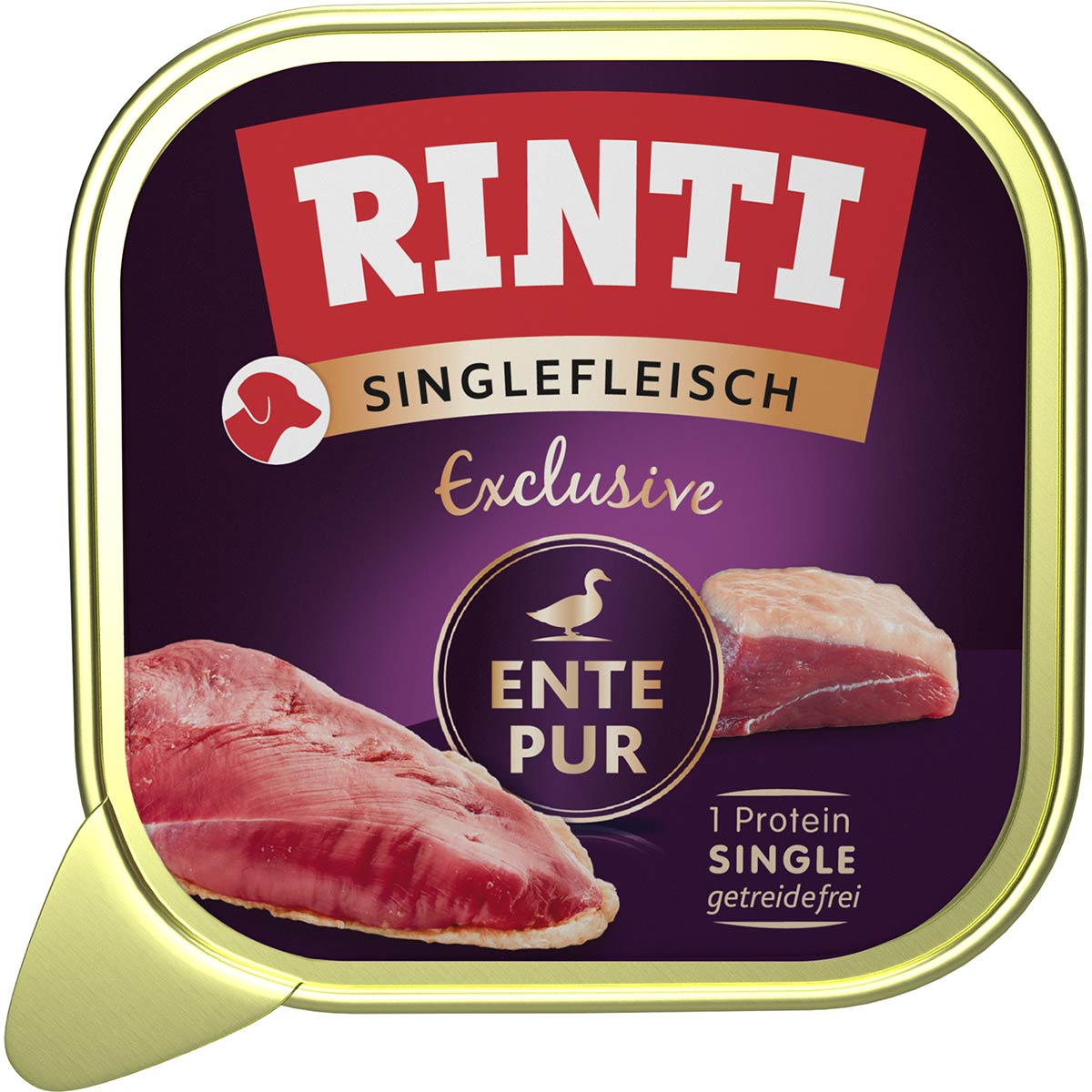 Rinti Singlefleisch Exclusive Ente pur 10x150 g Rinti Singlefleisch Exclusive Ente pur 10x150 g von Rinti
