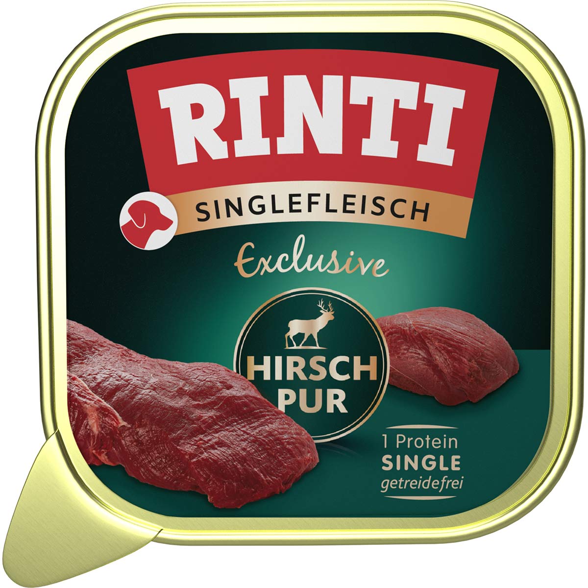 Rinti Singlefleisch Exclusive Hirsch pur 10x150 g Rinti Singlefleisch Exclusive Hirsch pur 10x150 g von Rinti