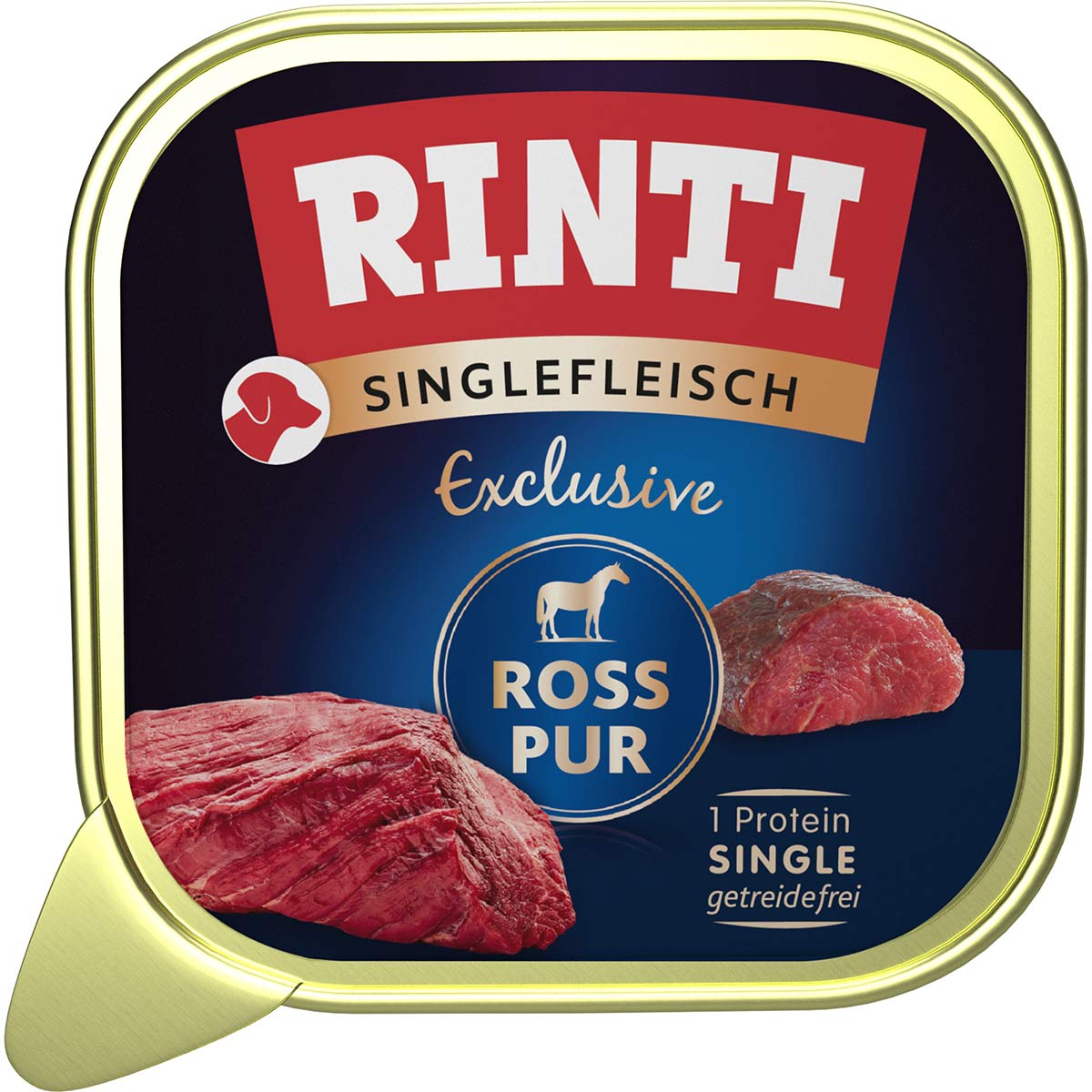 Rinti Singlefleisch Exclusive Ross pur 10x150 g Rinti Singlefleisch Exclusive Ross pur 10x150 g von Rinti