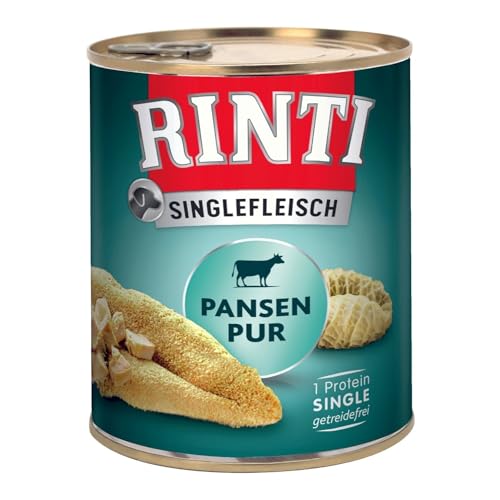 RINTI Singlefleisch Pansen Pur 6 x 800 g von Rinti