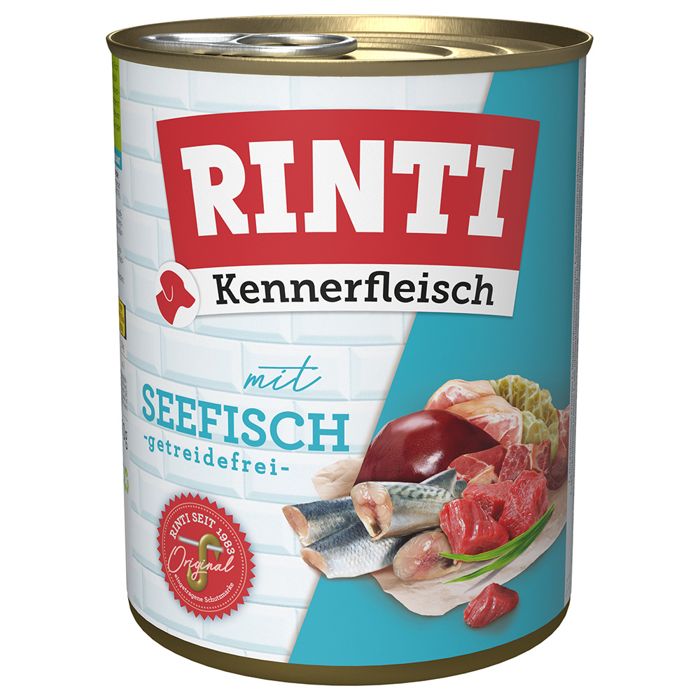 Sparpaket RINTI Kennerfleisch 12 x 800 g - Seefisch von Rinti