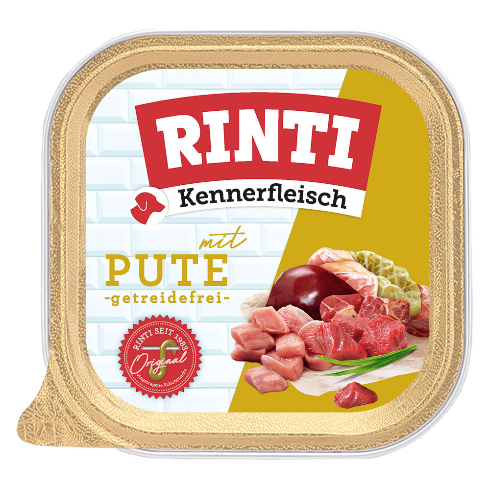 Sparpaket RINTI Kennerfleisch 18 x 300 g - Pute Sparpaket RINTI Kennerfleisch 18 x 300 g - Pute von Rinti
