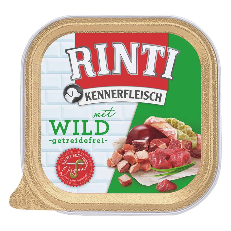 Sparpaket RINTI Kennerfleisch 18 x 300 g - Wild von Rinti