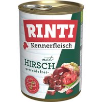 Sparpaket RINTI Kennerfleisch 24 x 400 g - Hirsch von Rinti