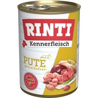 Sparpaket RINTI Kennerfleisch 24 x 400 g - Pute von Rinti