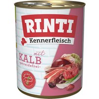 RINTI Kennerfleisch 800g x 24 - Sparpaket - Kalb von Rinti