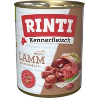 RINTI Kennerfleisch 800g x 24 - Sparpaket - Lamm von Rinti