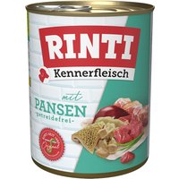 RINTI Kennerfleisch 800g x 24 - Sparpaket - Pansen von Rinti