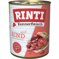 RINTI Kennerfleisch 800g x 24 - Sparpaket - Rind von Rinti