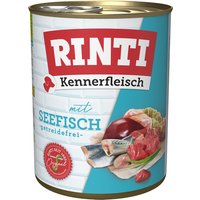 RINTI Kennerfleisch 800g x 24 - Sparpaket - Seefisch von Rinti
