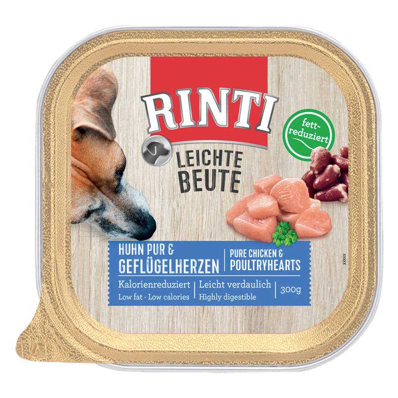 Sparpaket RINTI Leichte Beute 18 x 300 g - Huhn & Geflügelherzen von Rinti