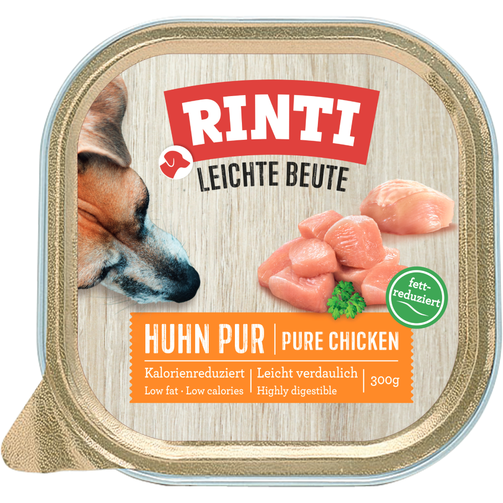 Sparpaket RINTI Leichte Beute 18 x 300 g - Huhn Sparpaket RINTI Leichte Beute 18 x 300 g - Huhn von Rinti