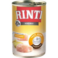 Sparpaket RINTI Sensible 24 x 400 g - Huhn & Kartoffeln von Rinti