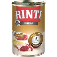 Sparpaket RINTI Sensible 24 x 400 g - Lamm & Kartoffeln von Rinti