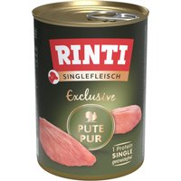 Sparpaket RINTI Singlefleisch 24 x 400 g - Pute pur von Rinti