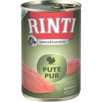 Sparpaket RINTI Singlefleisch 24 x 400 g - Pute pur von Rinti