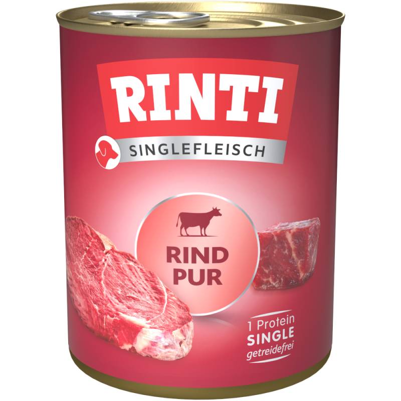 Sparpaket RINTI Singlefleisch 24 x 800g - Rind pur von Rinti