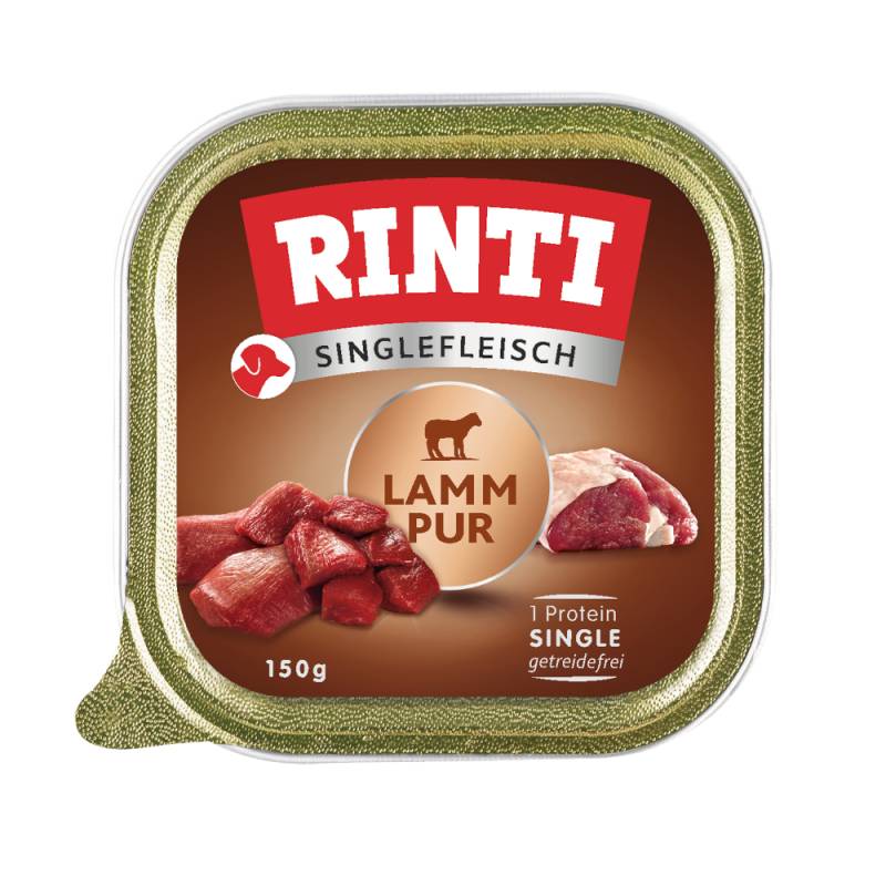 Sparpaket: RINTI Singlefleisch 20 x 150 g - Lamm Pur Sparpaket: RINTI Singlefleisch 20 x 150 g - Lamm Pur von Rinti