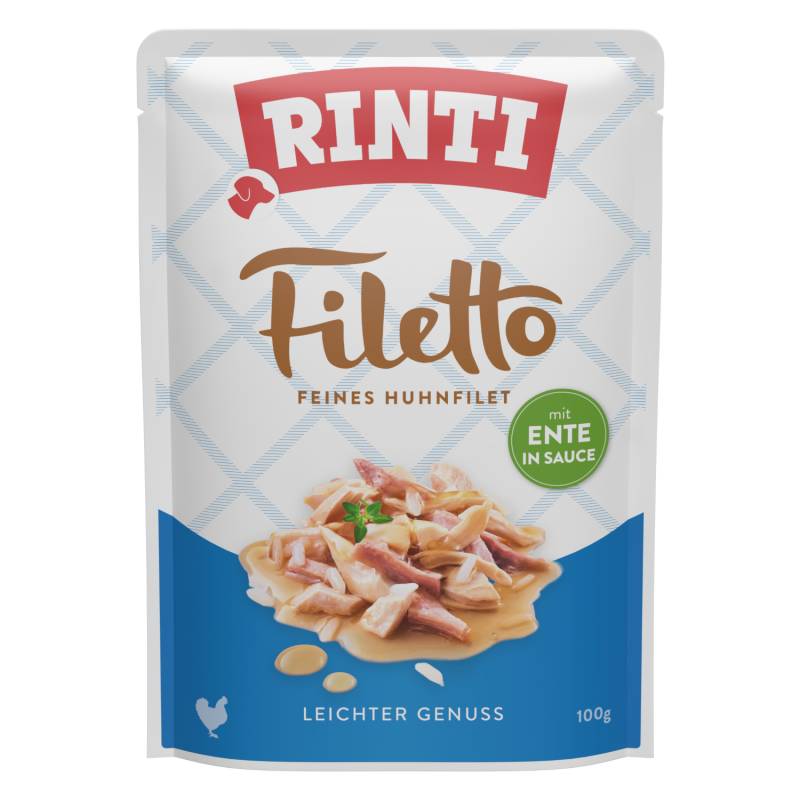 Sparpaket: Rinti Filetto in Sauce 48 x 100 g - Huhn & Ente Sparpaket: Rinti Filetto in Sauce 48 x 100 g - Huhn & Ente von Rinti