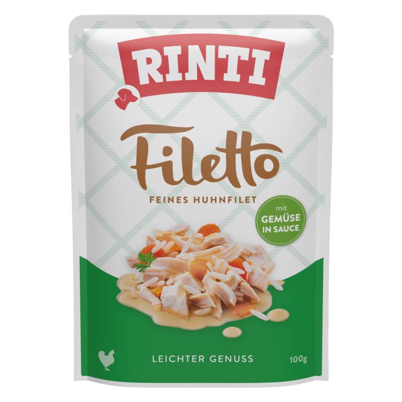 Sparpaket: Rinti Filetto in Sauce 48 x 100 g - Huhn & Gemüse Sparpaket: Rinti Filetto in Sauce 48 x 100 g - Huhn & Gemüse von Rinti