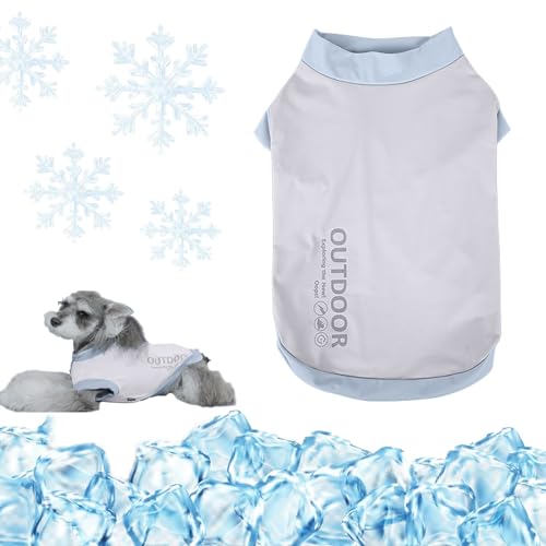 Kühlweste für Hunde, leichte, atmungsaktive Eisweste, sicherer Mantel für den Sommer, Sonnenschutz für kleine Hunde, drinnen und draußen und Aktivitäten Kühlweste für Hunde, leichte, atmungsaktive Eisweste, sicherer Mantel für den Sommer, Sonnenschutz für kleine Hunde, drinnen und draußen und Aktivitäten von Risipu
