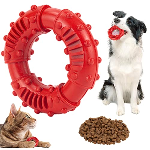 Ristyur Hundespielzeug zur Zahnreinigung, widerstandsfähiges Kauspielzeug für Haustiere, Zahnknirschspielzeug für kleine, mittelgroße Hunde und Welpen, zum Spielen und IQ-Training Ristyur Hundespielzeug zur Zahnreinigung, widerstandsfähiges Kauspielzeug für Haustiere, Zahnknirschspielzeug für kleine, mittelgroße Hunde und Welpen, zum Spielen und IQ-Training von Ristyur