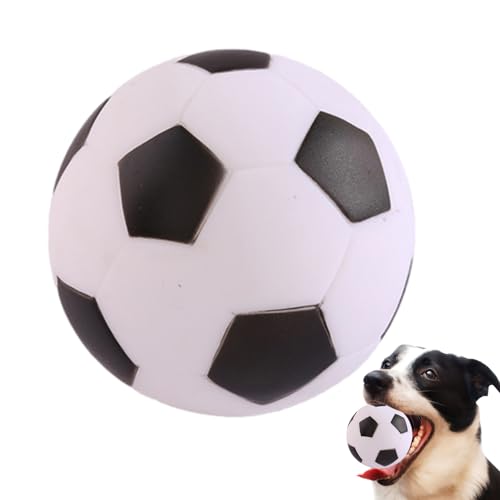 Ristyur Interaktives Ballspielzeug für Hunde - Quietschender, wackelnder Hundespielball gegen Stumpfheit,Welpenspielzeug für den Innen- und Außenbereich für Tierheim, Zuhause, Ausflug, Camping von Ristyur