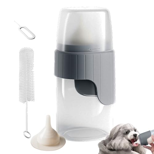 Ristyur Kätzchen-Stillflasche, 150 ml, Ersatz-Nippel, Milchnapf für Welpen, Welpen, Schnuller für alle Rassen von Welpen, Kätzchen und anderen Tieren Ristyur Kätzchen-Stillflasche, 150 ml, Ersatz-Nippel, Milchnapf für Welpen, Welpen, Schnuller für alle Rassen von Welpen, Kätzchen und anderen Tieren von Ristyur