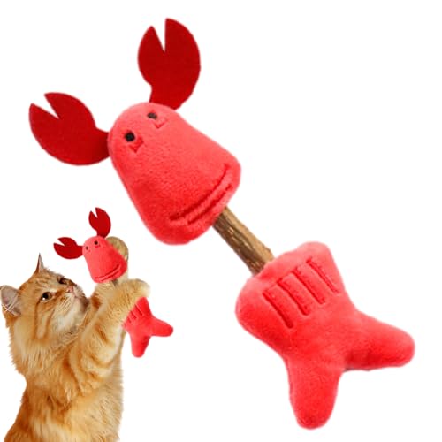 Ristyur Silvervine Sticks für Katzen, Tierform, Silvervine Zahnspielzeug, tragbares Kätzchenspielzeug für drinnen und draußen, bissfestes Haustierspielzeug zum Spielen, Reinigen der Zähne Ristyur Silvervine Sticks für Katzen, Tierform, Silvervine Zahnspielzeug, tragbares Kätzchenspielzeug für drinnen und draußen, bissfestes Haustierspielzeug zum Spielen, Reinigen der Zähne von Ristyur