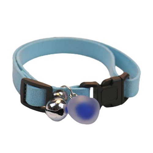 Ristyur Verstellbares Hundehalsband – kleine Hundehalsbänder mit Plüsch-Herzanhänger, Glocke, leichtes Katzenhalsband, verstellbares Haustierzubehör für Hunde, Katzen, Welpen, Kätzchen Ristyur Verstellbares Hundehalsband – kleine Hundehalsbänder mit Plüsch-Herzanhänger, Glocke, leichtes Katzenhalsband, verstellbares Haustierzubehör für Hunde, Katzen, Welpen, Kätzchen von Ristyur
