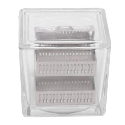 Glasfärbungsglas mit Deckel für Tier- und Pflanzenproben, Klarer Behälter für Laborexperimente, Geeignet für Färbung von Glasrutschen Geeignet (30 Objektträger Kapazität Jar Glasfärbungsglas mit Deckel für Tier- und Pflanzenproben, Klarer Behälter für Laborexperimente, Geeignet für Färbung von Glasrutschen Geeignet (30 Objektträger Kapazität Jar von Riuulity