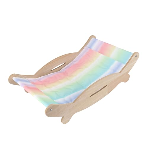 Riuulity Aussparung des Holzlorage mit Atmungsaktivem Design, Katze High Cat Bett - Arce Wood Riuulity Aussparung des Holzlorage mit Atmungsaktivem Design, Katze High Cat Bett - Arce Wood von Riuulity