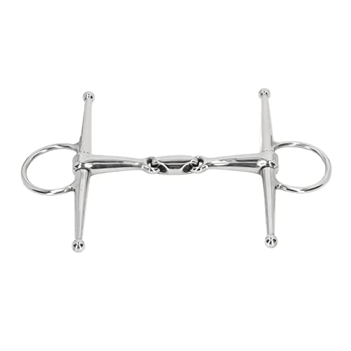 Riuulity Edelstahl -Pferdebackenbacke für Kultivierung 135 -mm Pferdmund Bit Outdoor für Reitliebhaber von Riuulity