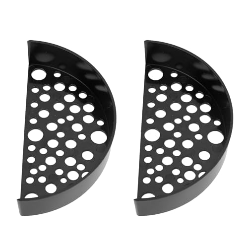 Riuulity Escondite Breed Höhle aus Resistenten Plastikgarnelen mit Löcher Sicherer Zufluchtsort für Jugendgarnelen und Erwachsene (Black) von Riuulity