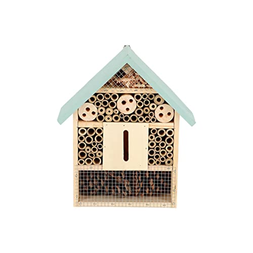 Rivanto® Basis Insektenhotel, Größe L, | 10 x 24 x H 28,5 cm, FSC-Holz, Nistkasten für Bienen, Käfer und andere Insekten von Rivanto