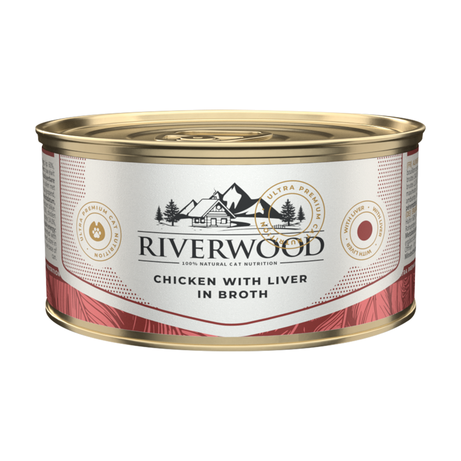 Riverwood Caviar for Cats in Broth - Huhn mit Leber - 24 x 85 g Riverwood Caviar for Cats in Broth - Huhn mit Leber - 24 x 85 g von Riverwood