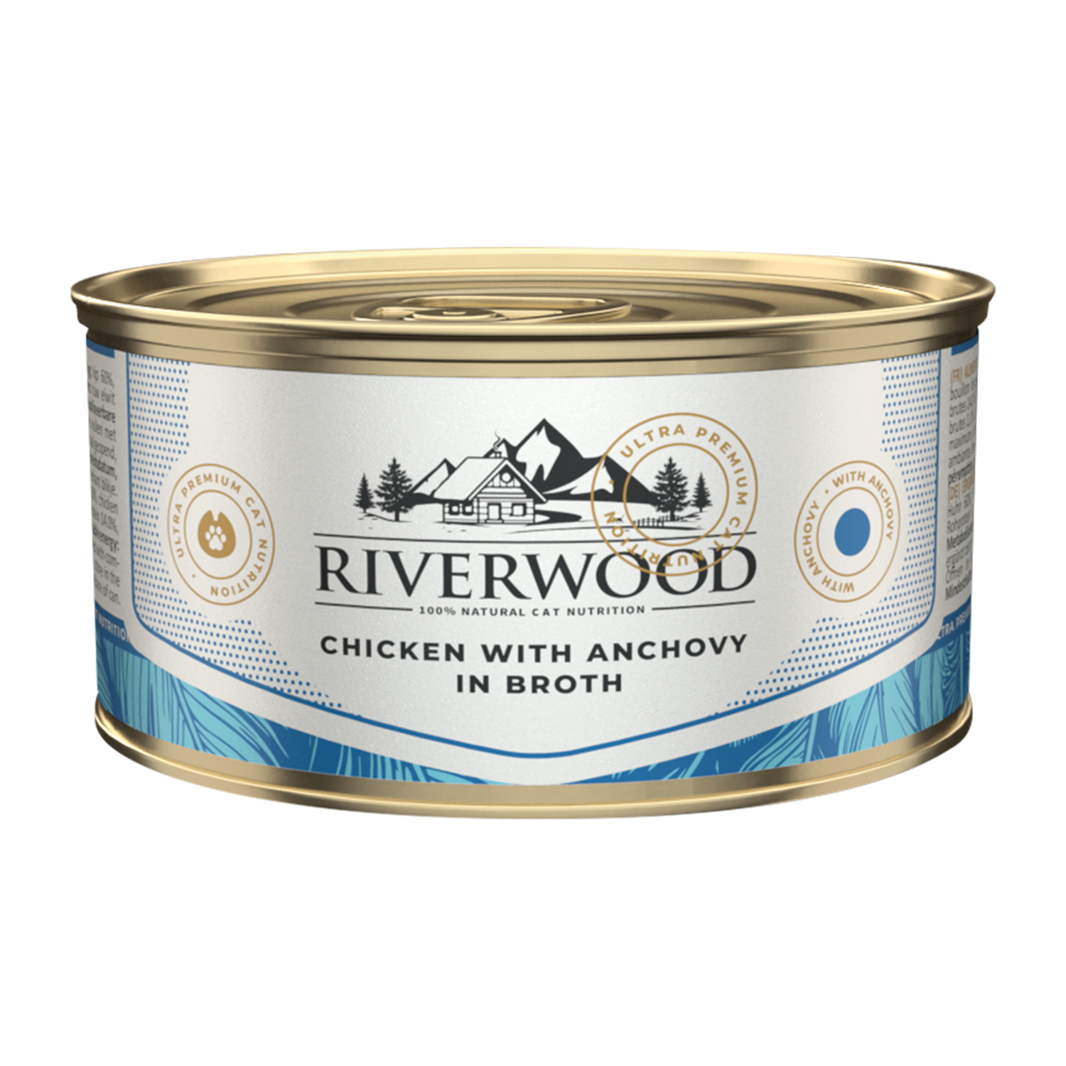 Riverwood Caviar for Cats in Broth - Huhn mit Sardellen - 24 x 85 g Riverwood Caviar for Cats in Broth - Huhn mit Sardellen - 24 x 85 g von Riverwood