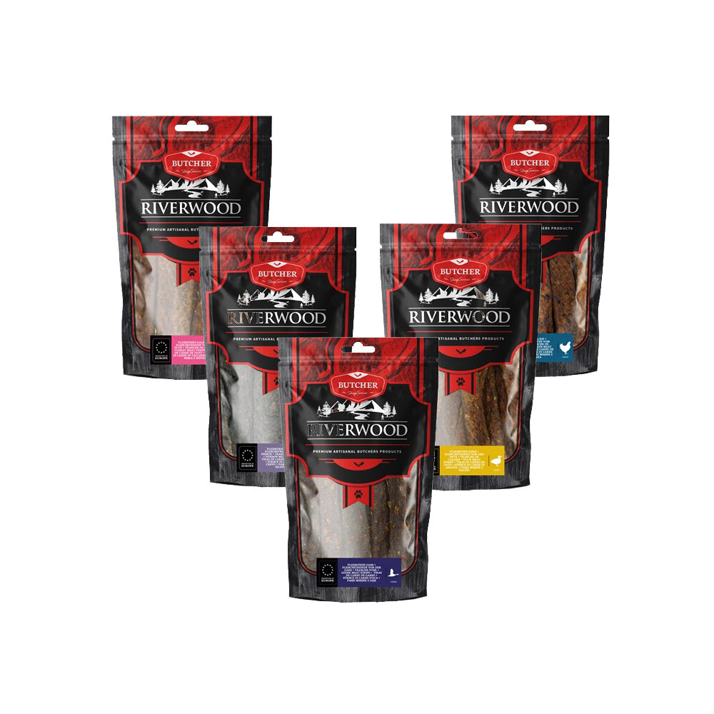 Riverwood Fleischstreifen - Pferd - 150 g Riverwood Fleischstreifen - Pferd - 150 g von Riverwood