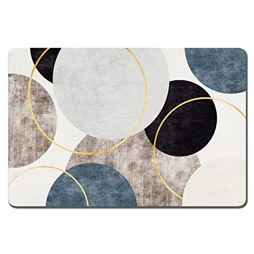 Rnivvi Hundefuttermatte, 30,5 x 48,3 cm, Boho, saugfähig, für Futter und Wasser, 3 mm, rutschfester Gummi-Teppich, schützt Böden, Welpen-Tischset zum Füttern und Gießen, abstrakter Kreis Rnivvi Hundefuttermatte, 30,5 x 48,3 cm, Boho, saugfähig, für Futter und Wasser, 3 mm, rutschfester Gummi-Teppich, schützt Böden, Welpen-Tischset zum Füttern und Gießen, abstrakter Kreis von Rnivvi