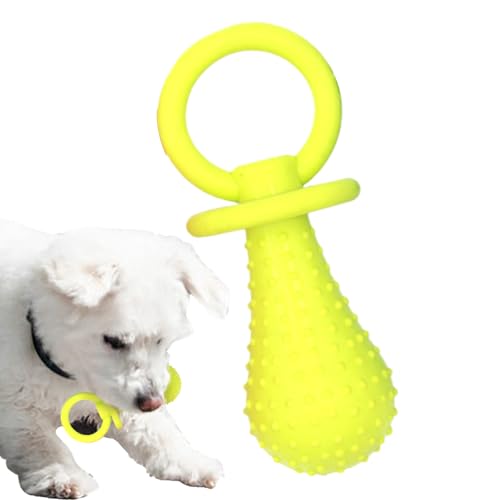 Rnyrn Schnuller für kleine Hunde – Gummi-Schnuller für Welpen, zahnende Haustiere, sicher für Molaren, interaktiv, beruhigender Beißring für Wohnheim, Reisen, drinnen und draußen, Heimpark von Rnyrn