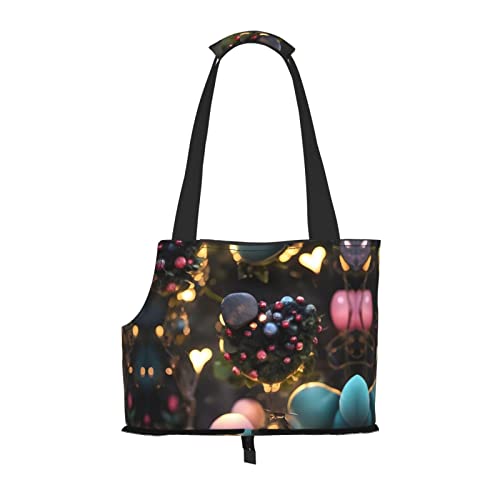 Jungle Of Love tragbare Haustier-Umhängetasche, idealer Begleiter für Haustiere auf Reisen, Tragfähigkeit 10 kg, Sichtöffnung, Design mit Kragenhaken Jungle Of Love tragbare Haustier-Umhängetasche, idealer Begleiter für Haustiere auf Reisen, Tragfähigkeit 10 kg, Sichtöffnung, Design mit Kragenhaken von RoMuKa