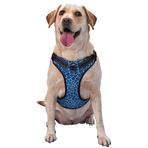 Hundegeschirr mit Leopardenfellmuster, mittlere Größe, für Outdoor-Reisen, Spaziergänge mit dem Hund Hundegeschirr mit Leopardenfellmuster, mittlere Größe, für Outdoor-Reisen, Spaziergänge mit dem Hund von RoMuka