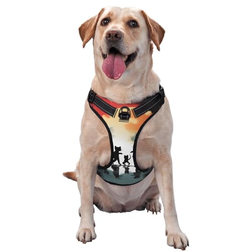 Süßes Happy Kitten Haustier-Traktionsweste, Geschirr, Hundegeschirr, mittelgroße Hunde, Haustierzubehör, Outdoor, Reisen, Spaziergänge mit dem Hund Süßes Happy Kitten Haustier-Traktionsweste, Geschirr, Hundegeschirr, mittelgroße Hunde, Haustierzubehör, Outdoor, Reisen, Spaziergänge mit dem Hund von RoMuka