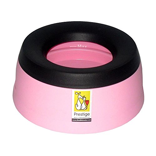 Road Refresher Non Slip Pet Water Bowl (Colour: Pink) von Road Refresher