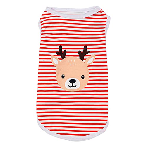 Haustier-Pyjama, bezaubernd, cool, lebendige Farben, Pullover, bequem, für den Sommer, Rot, Größe S Haustier-Pyjama, bezaubernd, cool, lebendige Farben, Pullover, bequem, für den Sommer, Rot, Größe S von Roadoor