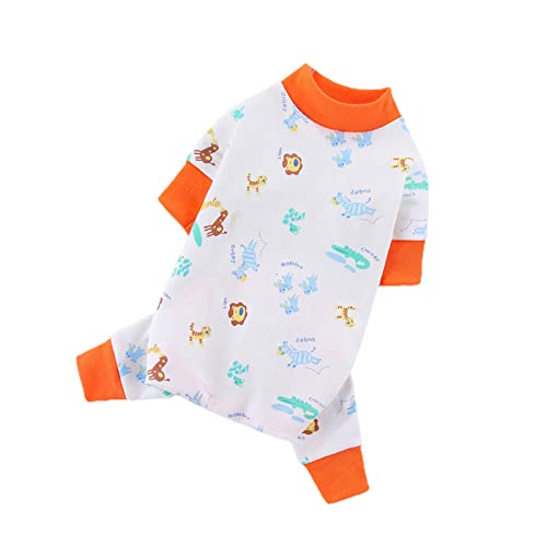 Haustier-Tuch, zum Verkleiden, mildes Haut, hält warm, für Zuhause, Teddy-Pullover, Hunde, Frühlingskleidung für den Innenbereich, Orange, M Haustier-Tuch, zum Verkleiden, mildes Haut, hält warm, für Zuhause, Teddy-Pullover, Hunde, Frühlingskleidung für den Innenbereich, Orange, M von Roadoor