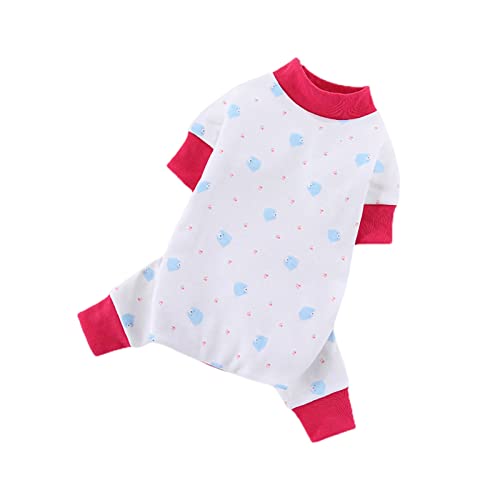 Haustier-Tuch, zum Verkleiden, mildes Haut, hält warm, für Zuhause, Teddy-Pullover, Hunde, Frühlingskleidung für den Innenbereich, Rosenrot, XS Haustier-Tuch, zum Verkleiden, mildes Haut, hält warm, für Zuhause, Teddy-Pullover, Hunde, Frühlingskleidung für den Innenbereich, Rosenrot, XS von Roadoor