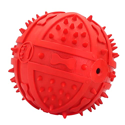 Roadoor Hundeball für mittelgroße Hunde, Quietschender, Unzerstörbar, Groß, Rot Roadoor Hundeball für mittelgroße Hunde, Quietschender, Unzerstörbar, Groß, Rot von Roadoor