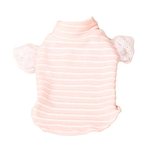 Roadoor Haustier-Shirt, bezaubernder Sonnenschutz, atmungsaktiver Hunde-Pyjama, klein, warm, Welpen-Outfit zum Spielen, Rosa, XS Roadoor Haustier-Shirt, bezaubernder Sonnenschutz, atmungsaktiver Hunde-Pyjama, klein, warm, Welpen-Outfit zum Spielen, Rosa, XS von Roadoor