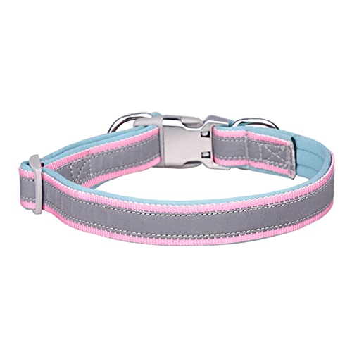 Roadoor Katzenhalsband, weich, leicht zu tragen, verstellbar, hell, für kleine Hunde, Kätzchen, Zubehör, kompatibel mit hängenden rosa L von Roadoor